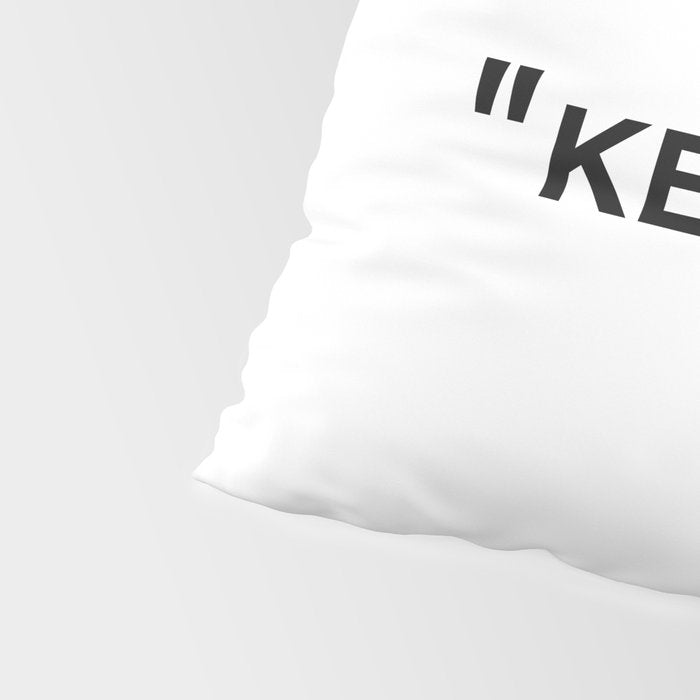 "KEEP OFF" Pillow Sham Gallery Image 4