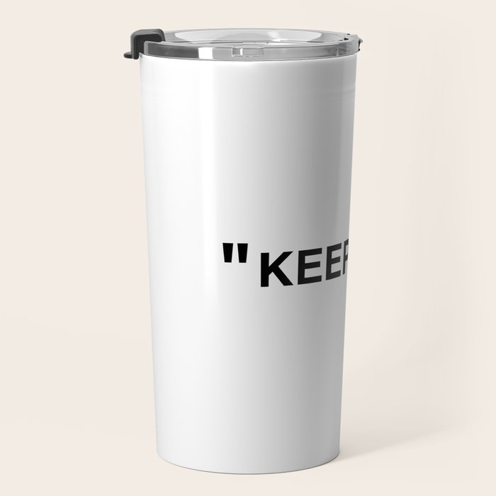 "KEEP OFF" Travel Mug Gallery Image 3