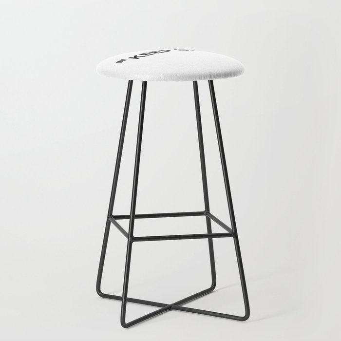 "KEEP OFF" Stool Gallery Image 1