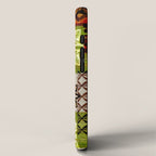 Vintage Hawaii Barkcloth Tapa Beach design iPhone Case Gallery Image 2