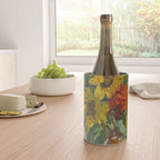Beautiful still life of sunflowers in a vase portrait floral painting by Dorothea Sharp Wine Chiller Gallery Image 4