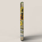 Beautiful still life of sunflowers in a vase portrait floral painting by Dorothea Sharp iPhone Case Gallery Image 2