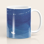 Garland of Stars IV, night sky Coffee Mug Gallery Image 1