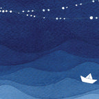 Garland of Stars IV, night sky Coffee Mug Gallery Image 2