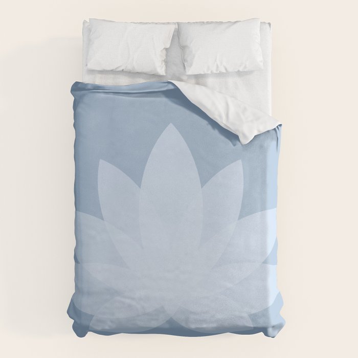 Lotus Flower Minimalism X Duvet Cover Gallery Image 6