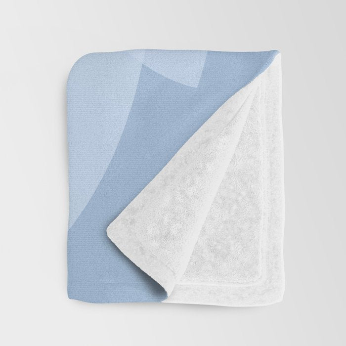 Lotus Flower Minimalism X Throw Blanket Gallery Image 3