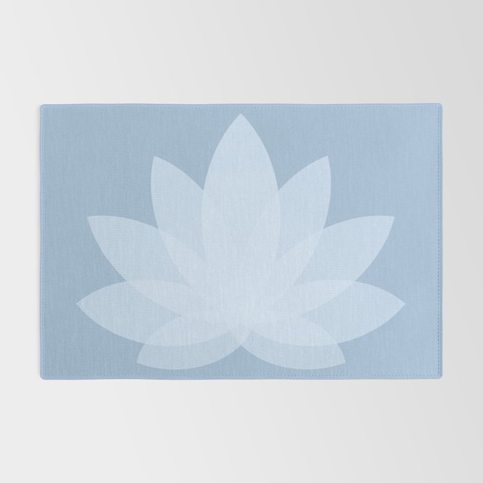 Lotus Flower Minimalism X Rug Gallery Image 2