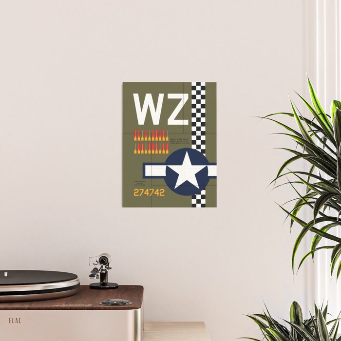 Aircraft Markings - USA P-47 Poster Gallery Image 2
