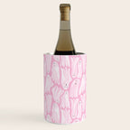 Gossamer Ghosts - pink Wine Chiller Gallery Image 1