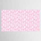 Gossamer Ghosts - pink Tablecloth Gallery Image 2