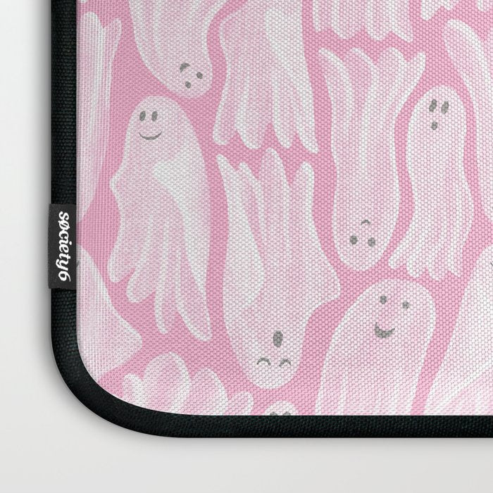 Gossamer Ghosts - pink Laptop Sleeve Gallery Image 3