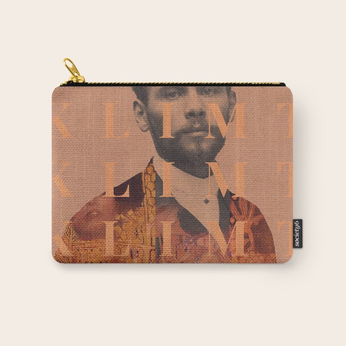 for Gustav Klimt 02 Carry All Pouch Gallery Image 1