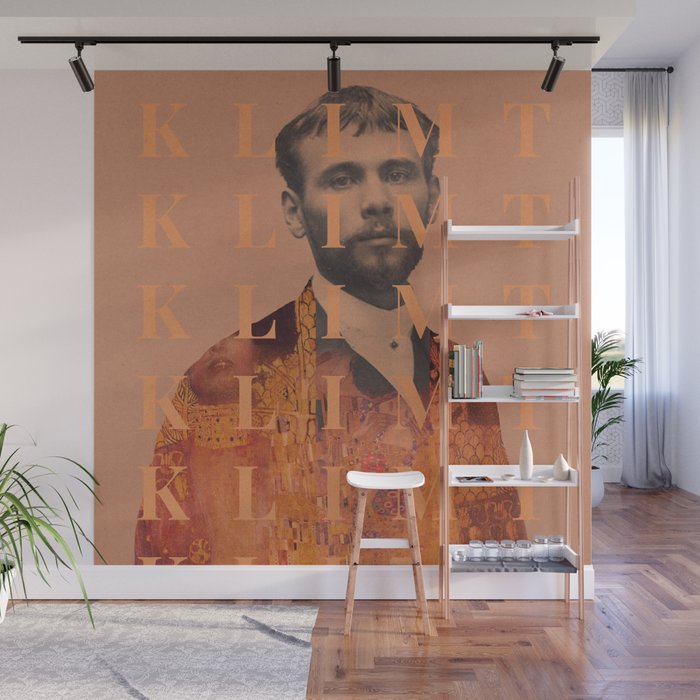 for Gustav Klimt 02 Wall Mural Gallery Image 1