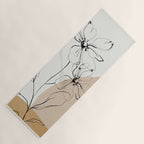 Abstract Art /Minimal Flowers Yoga Mat Gallery Image 1