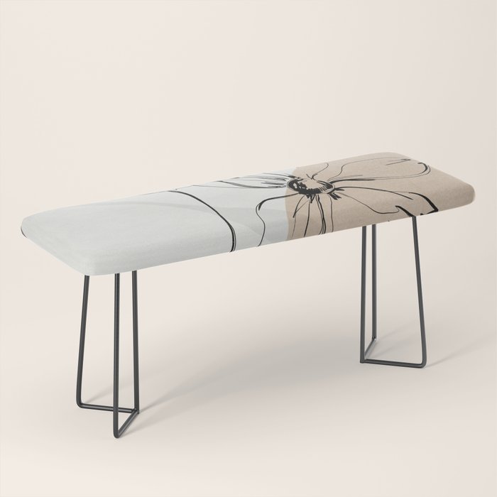Abstract Art /Minimal Flowers Bench Gallery Image 1