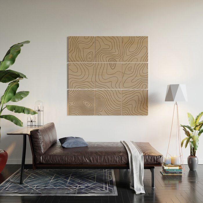 Terracota Wood Wall Art Gallery Image 2