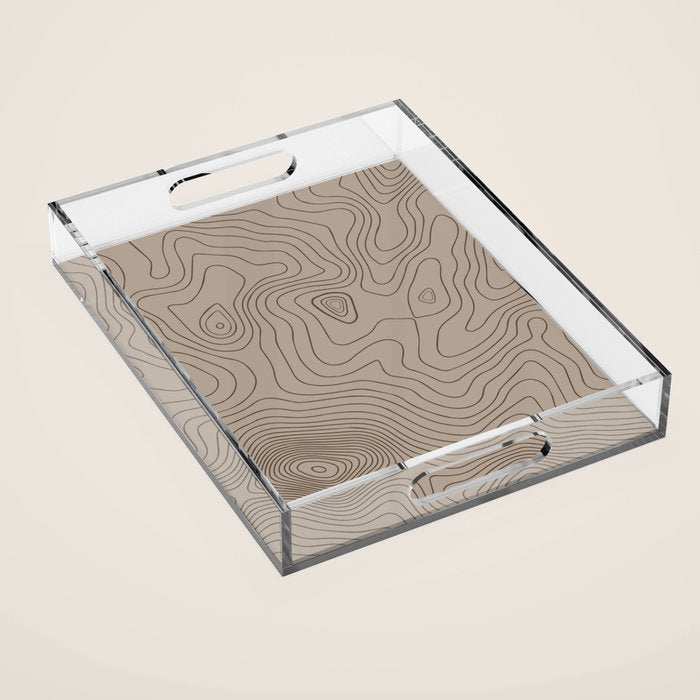 Terracota Acrylic Tray Gallery Image 1