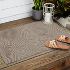 Terracota Outdoor Rug Gallery Image 2