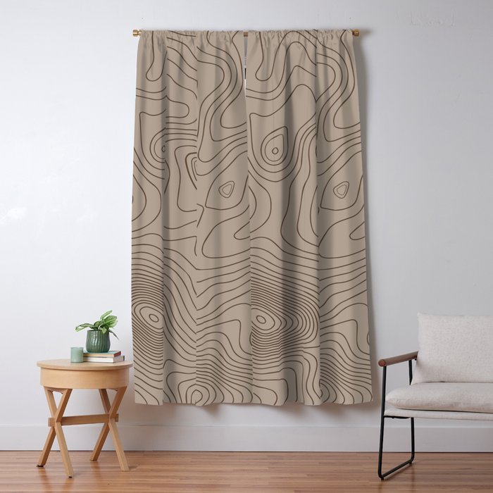 Terracota Window Curtain Gallery Image 5