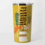 Potted Leaves Travel Mug Gallery Image 1