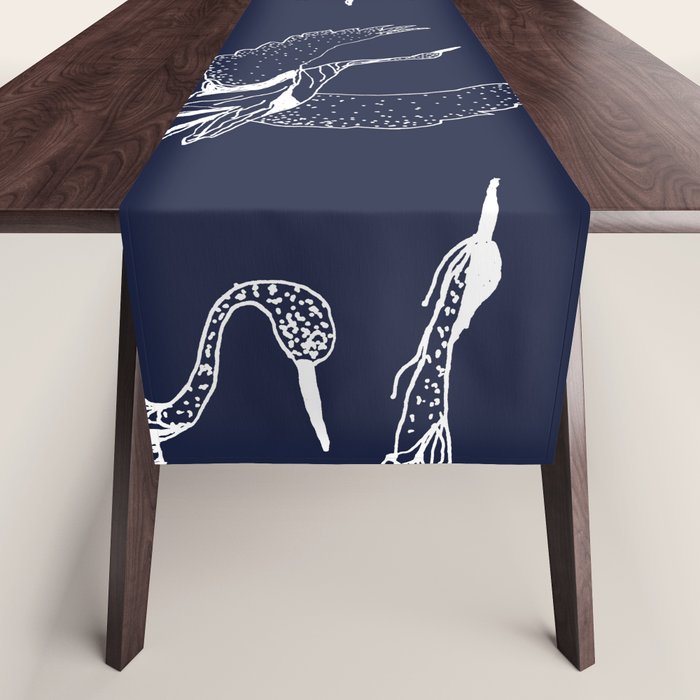 Cranes Table Runner Gallery Image 1