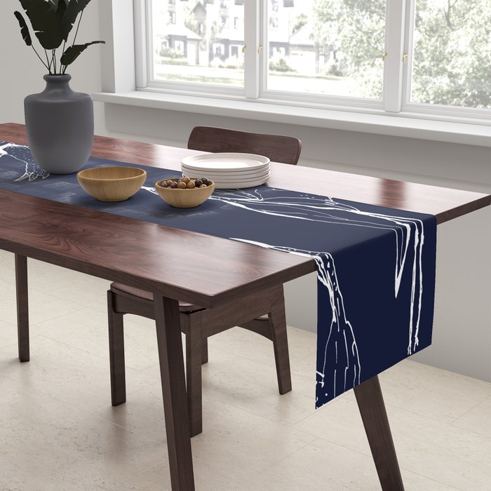 Cranes Table Runner Gallery Image 2