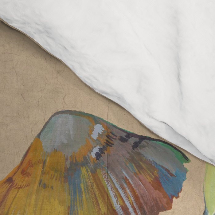 Floral Luna Moth Comforter Gallery Image 4