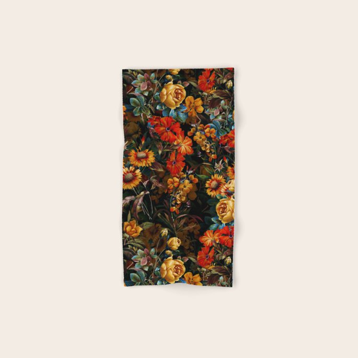 Midnight Garden VII Bath Towel Gallery Image 1