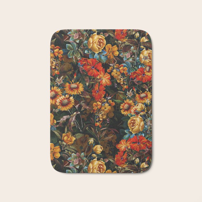 Midnight Garden VII Bath Mat Gallery Image 1