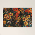 Midnight Garden VII Welcome Mat Gallery Image 1