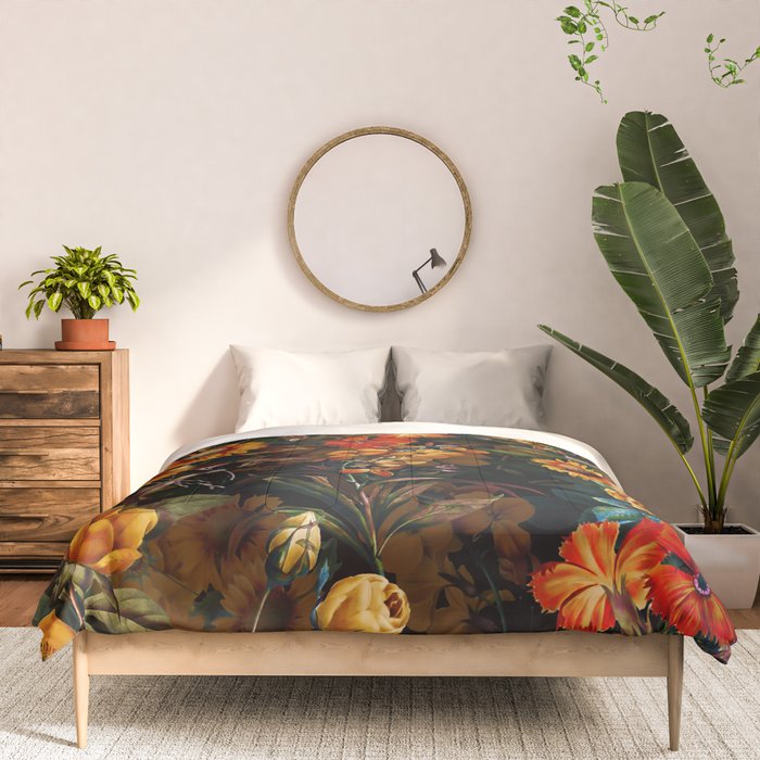 Midnight Garden VII Comforter Gallery Image 3