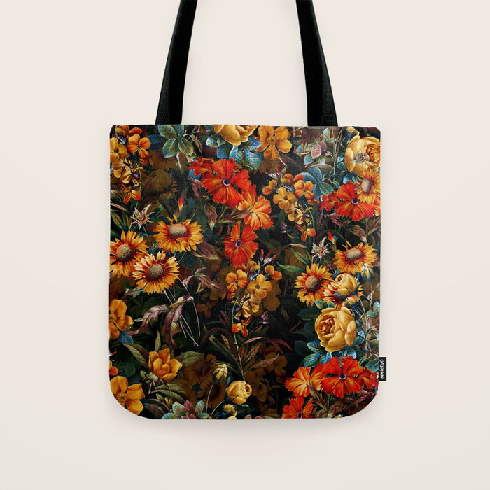 Midnight Garden VII Tote Bag Gallery Image 1