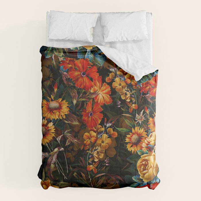 Midnight Garden VII Comforter Gallery Image 1