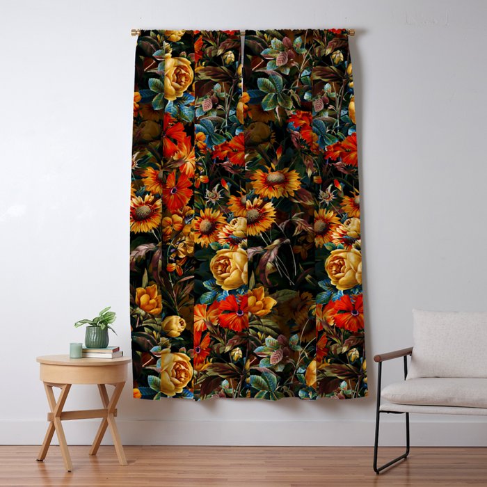 Midnight Garden VII Window Curtain Gallery Image 5
