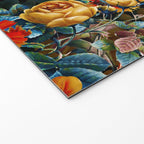 Midnight Garden VII Welcome Mat Gallery Image 2