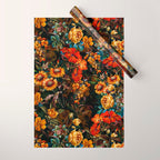 Midnight Garden VII Wrapping Paper Gallery Image 1