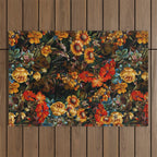 Midnight Garden VII Outdoor Rug Gallery Image 1