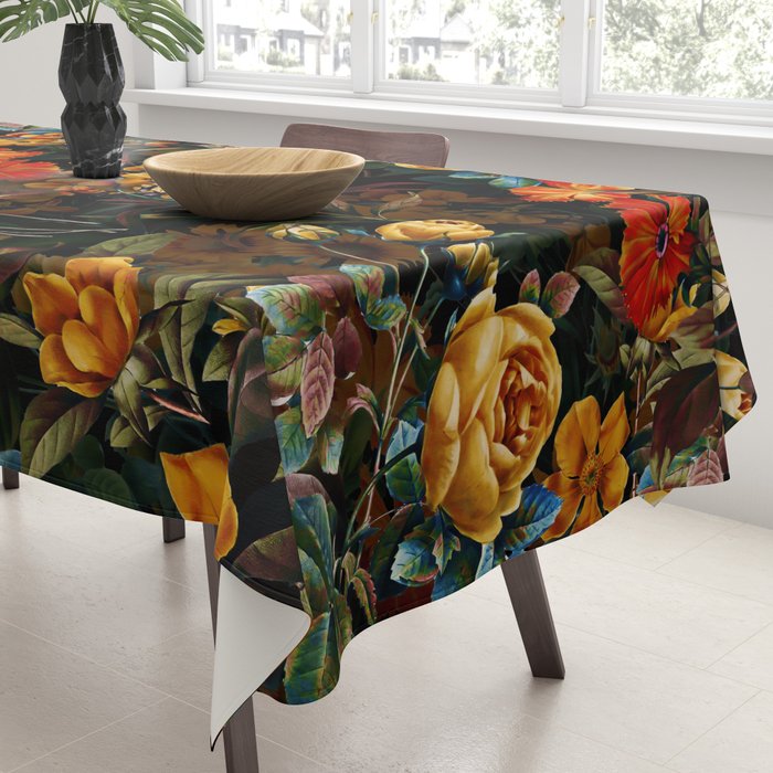 Midnight Garden VII Tablecloth Gallery Image 3