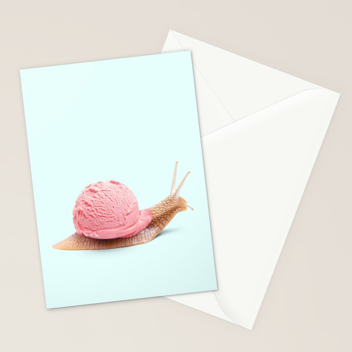 ICE SNAIL Stationery Card Gallery Image 2