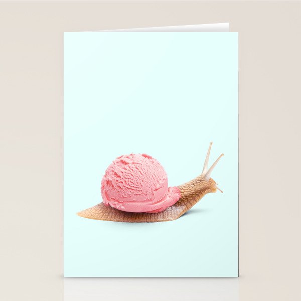 ICE SNAIL Stationery Card Gallery Image 1