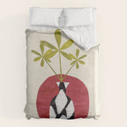 Red Moon Diamond Vase Duvet Cover Gallery Image 6