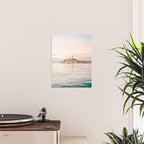 The Rovinj Sunset | Pastel colored travel photography at the sea | ocean print Poster Gallery Image 2