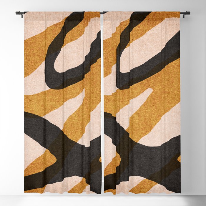 ABSTRACT ALPHABET / Script Q Window Curtain Gallery Image 5