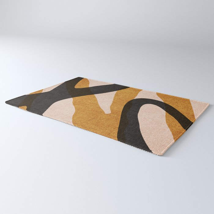 ABSTRACT ALPHABET / Script Q Rug Gallery Image 3
