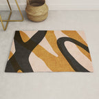 ABSTRACT ALPHABET / Script Q Rug Gallery Image 1