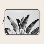 Traveler palm - bw Laptop Sleeve Gallery Image 1
