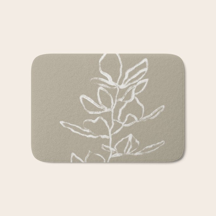 Elegant Branch #5 Bath Mat Gallery Image 1