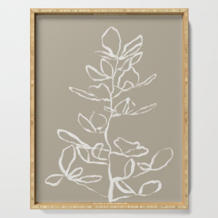 Elegant Branch #5 Serving Tray Gallery Image 1