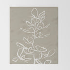 Elegant Branch #5 Throw Blanket Gallery Image 2