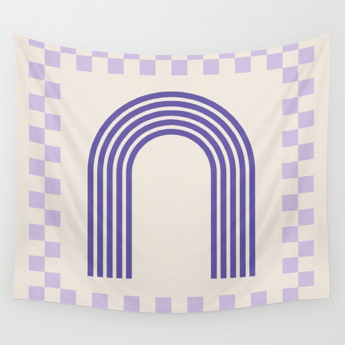 Chess Rainbow Wall Tapestry Gallery Image 4